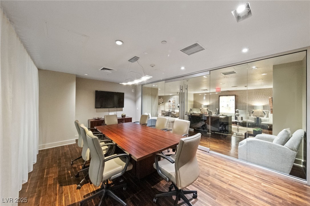 8255 South Las Vegas Boulevard, Unit 809 Las Vegas, NV 89123 - Photo 26 of 32 Dining room featuring wood finished floors and rec