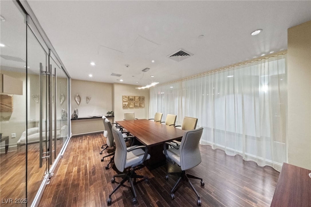 8255 South Las Vegas Boulevard, Unit 809 Las Vegas, NV 89123 - Photo 27 of 32 Dining space with wood finished floors and recesse