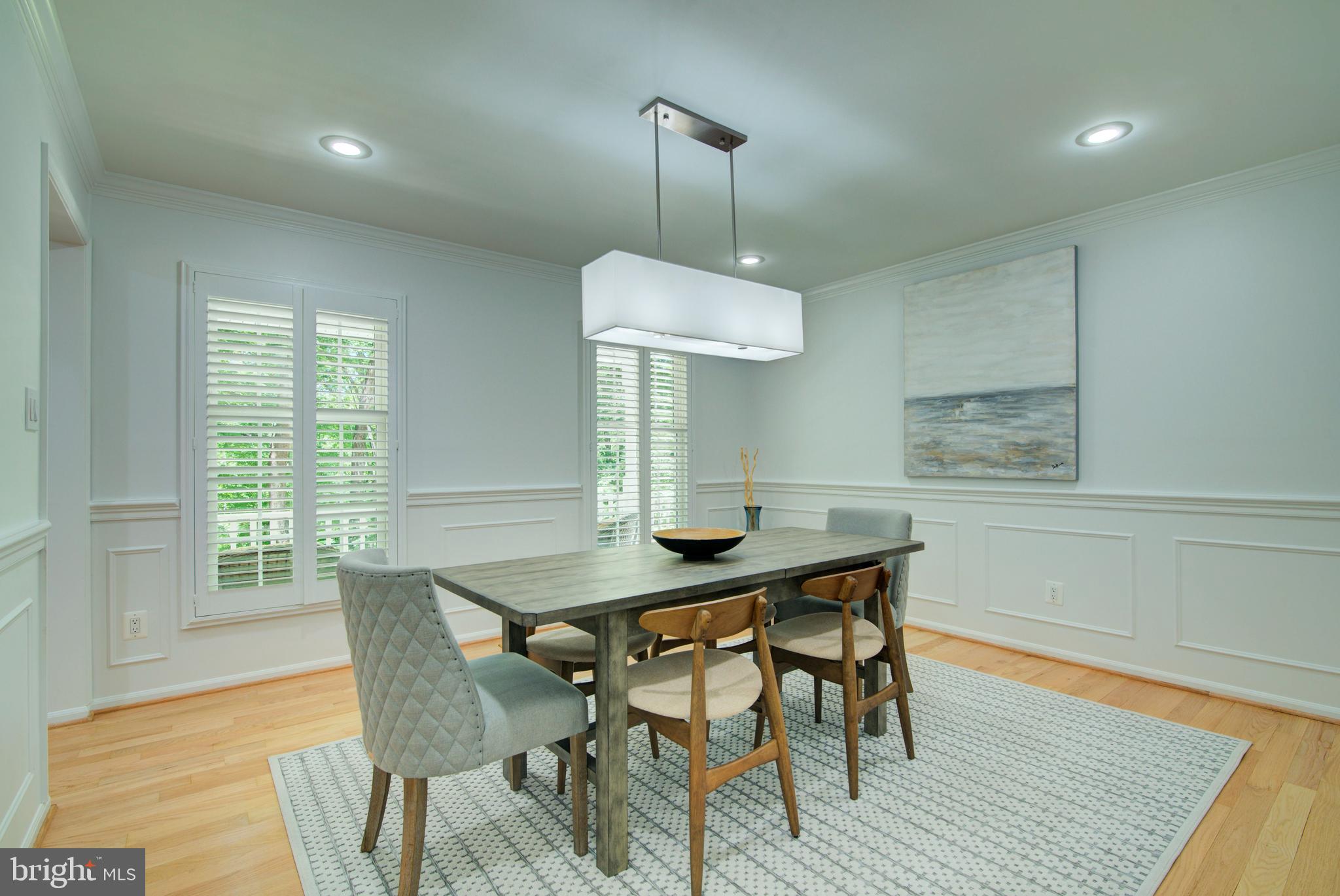 12029 Lake Newport Road Reston, VA 20194 - Photo 5 of 30 Generous Sized Dining Rm w/Plantation Shutters.