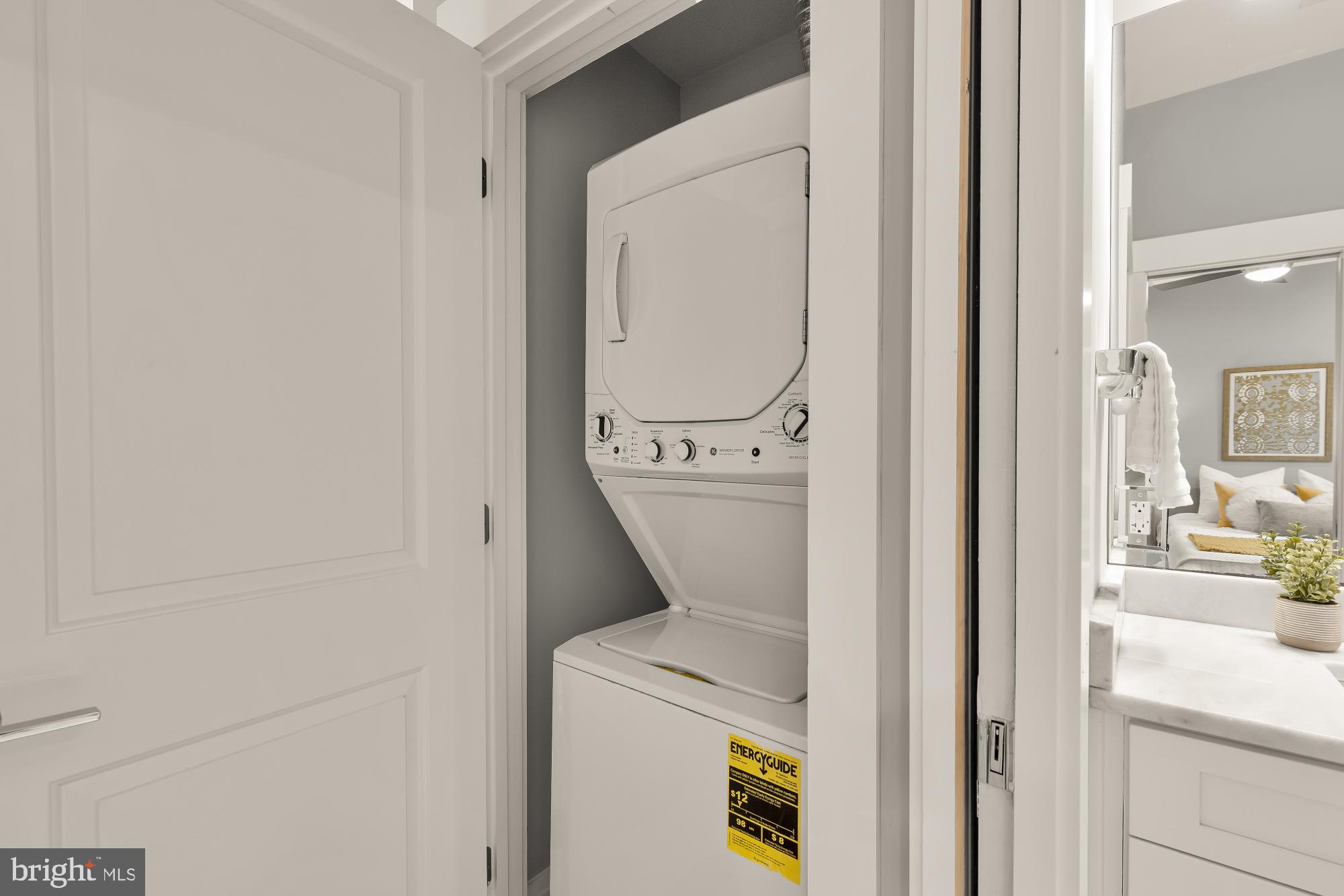 1719 Lincoln Road Northeast, Unit 1 Washington, DC 20002 - Photo 16 of 23 a view of washer and dryer