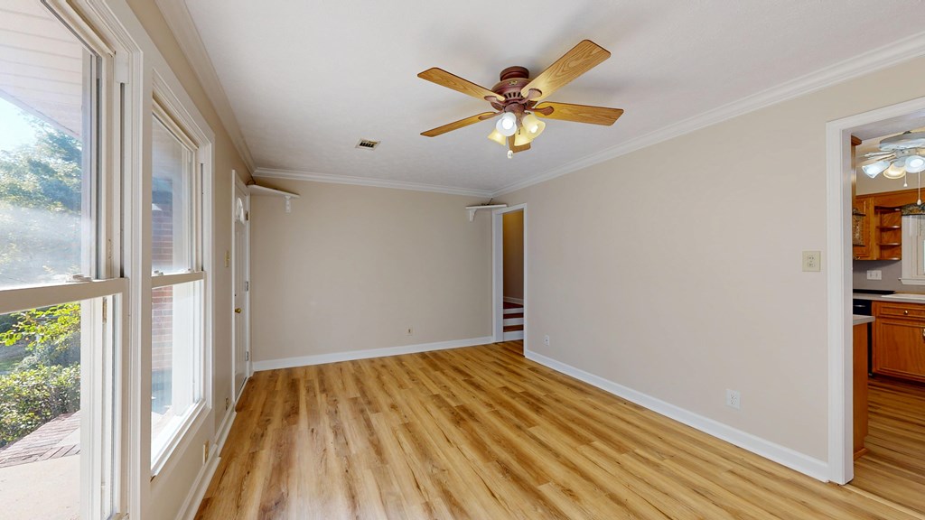 LVP floors on upper level