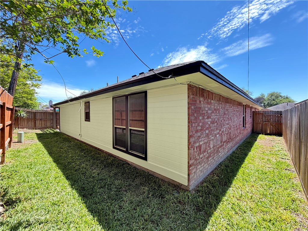 4214 Valley Circle Corpus Christi, TX 78413 - Photo 23 of 28 a view of backyard with small cabin