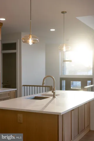 a close view of sink and tap