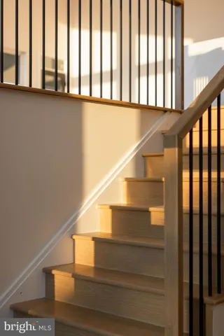a bathroom with a shower curtain