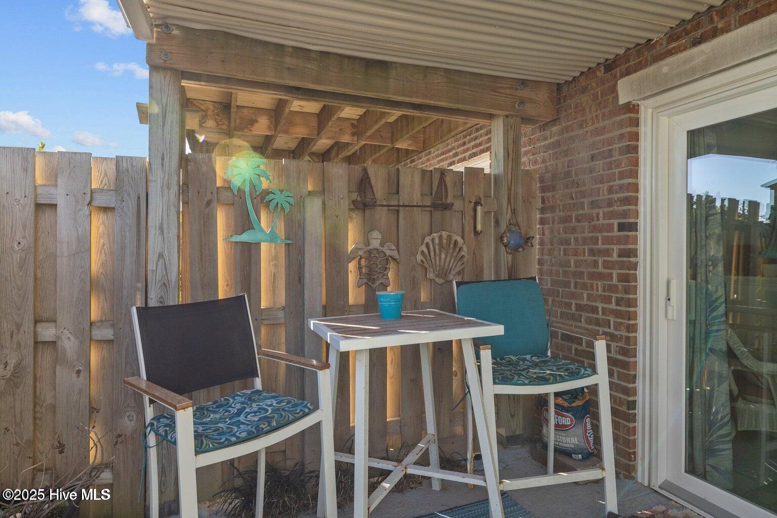 273 Salter Path Road, Unit 5 Pine Knoll Shores, NC 28512 - Photo 19 of 26 Patio