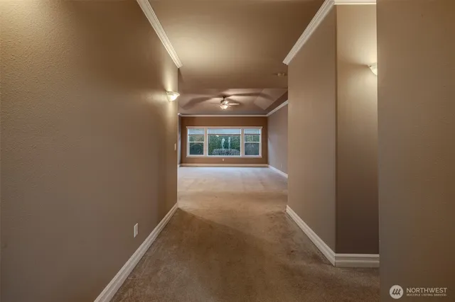 a view of livingroom and window