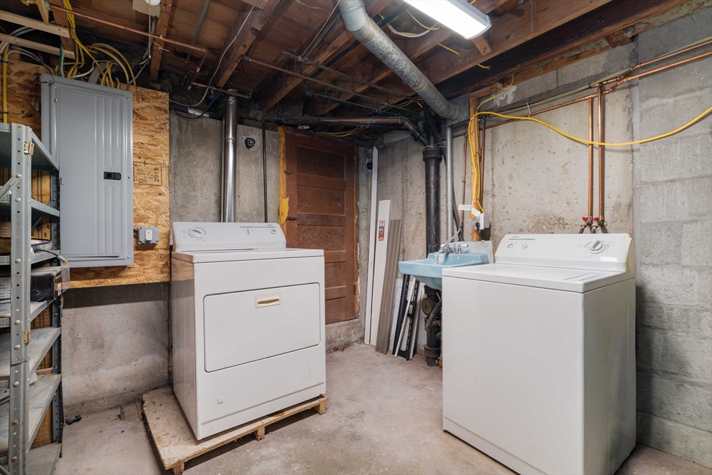 24 Goldsmith Street Boston, MA 02130 - Photo 17 of 23 a utility room with dryer and washer