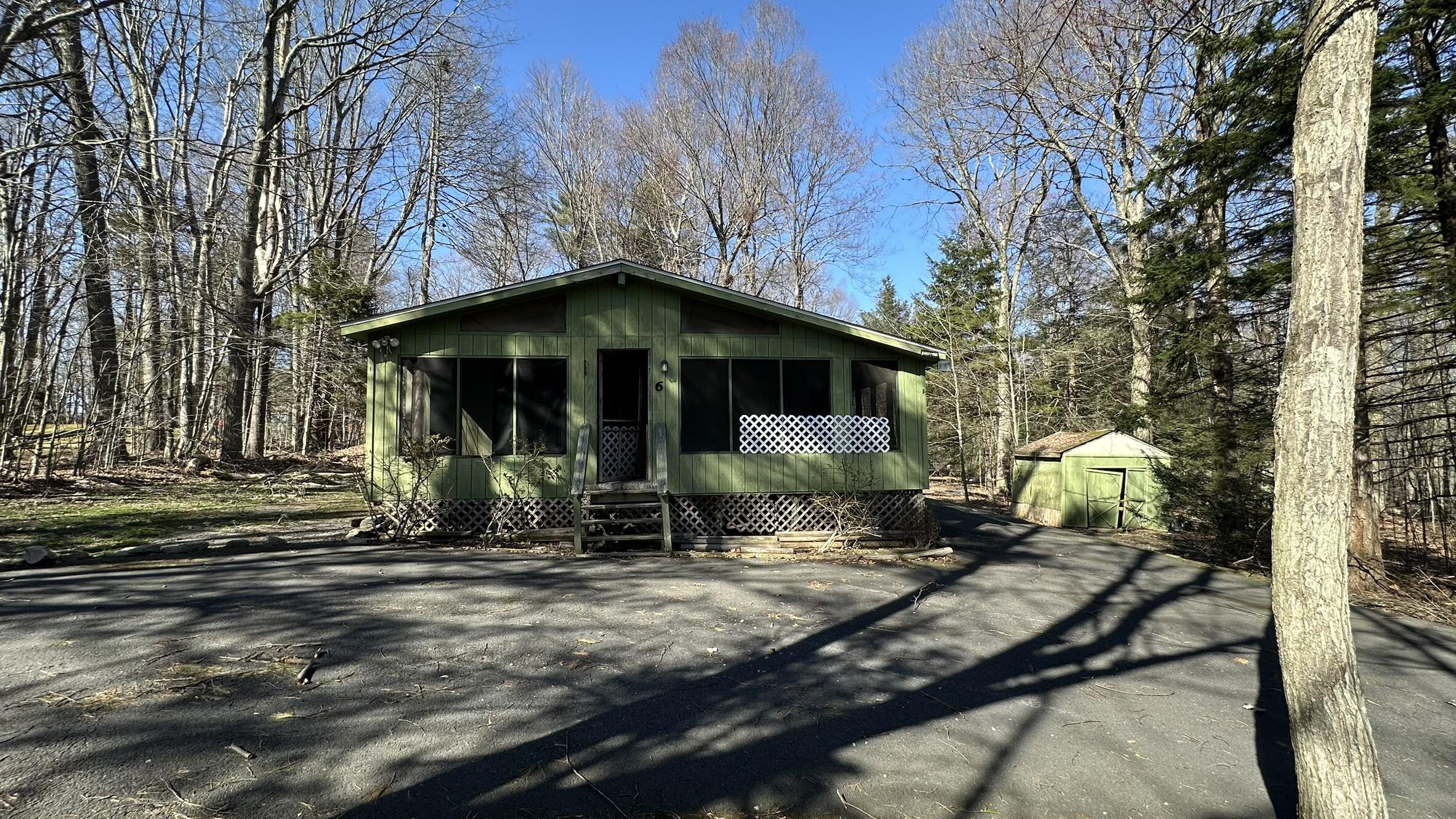 6 Old Post Road Tobyhanna, PA 18466 - Photo 32 of 32 a view of a house with backyard