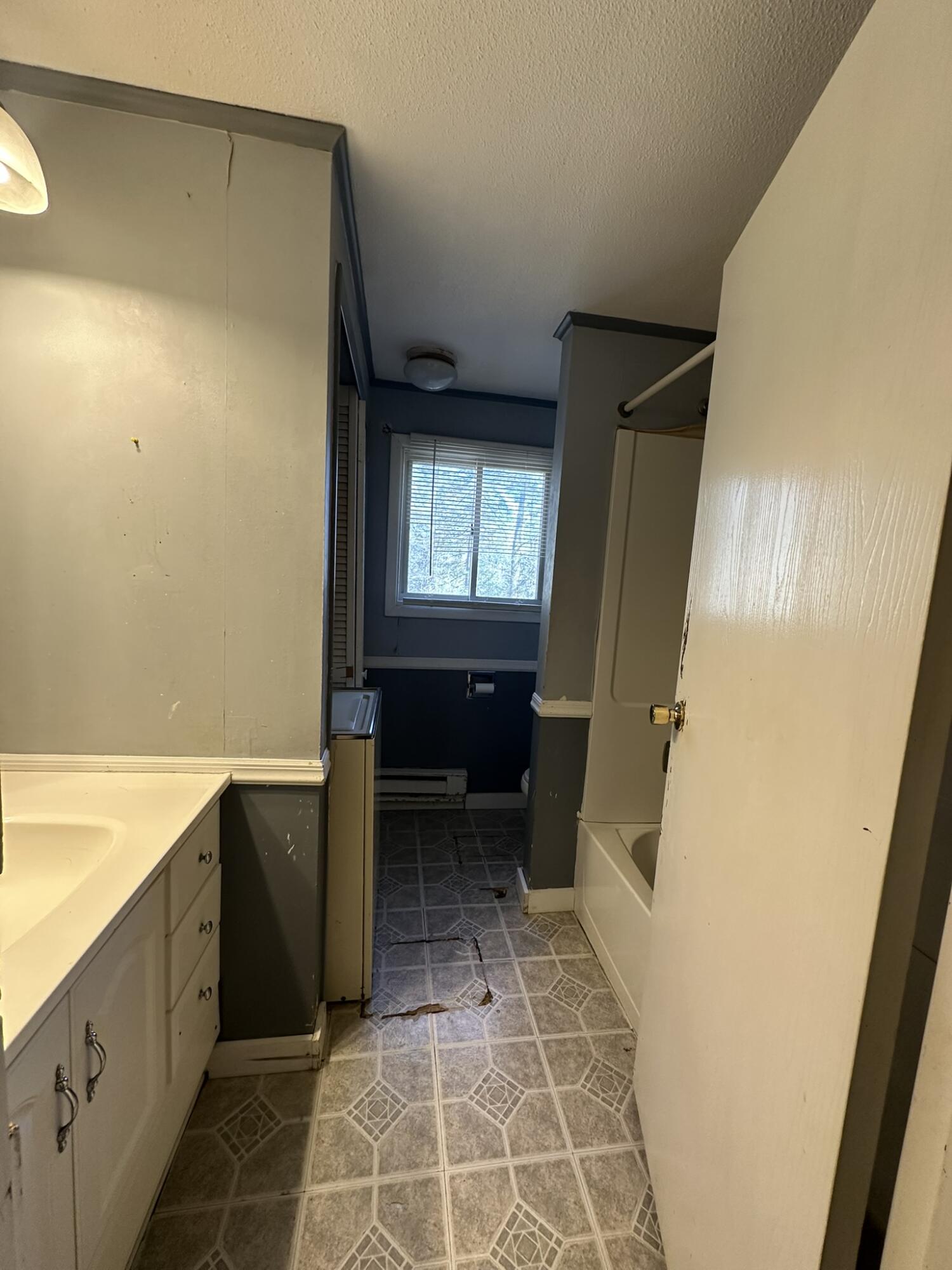 6 Old Post Road Tobyhanna, PA 18466 - Photo 10 of 32 a bathroom with a bathtub and a shower