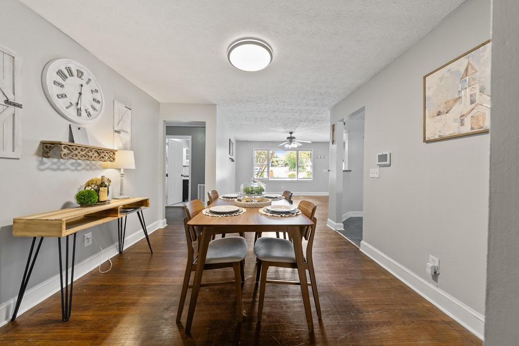 831 53rd Street Columbus, GA 31904 - Photo 6 of 37 a view of a dining room with furniture and wooden floor