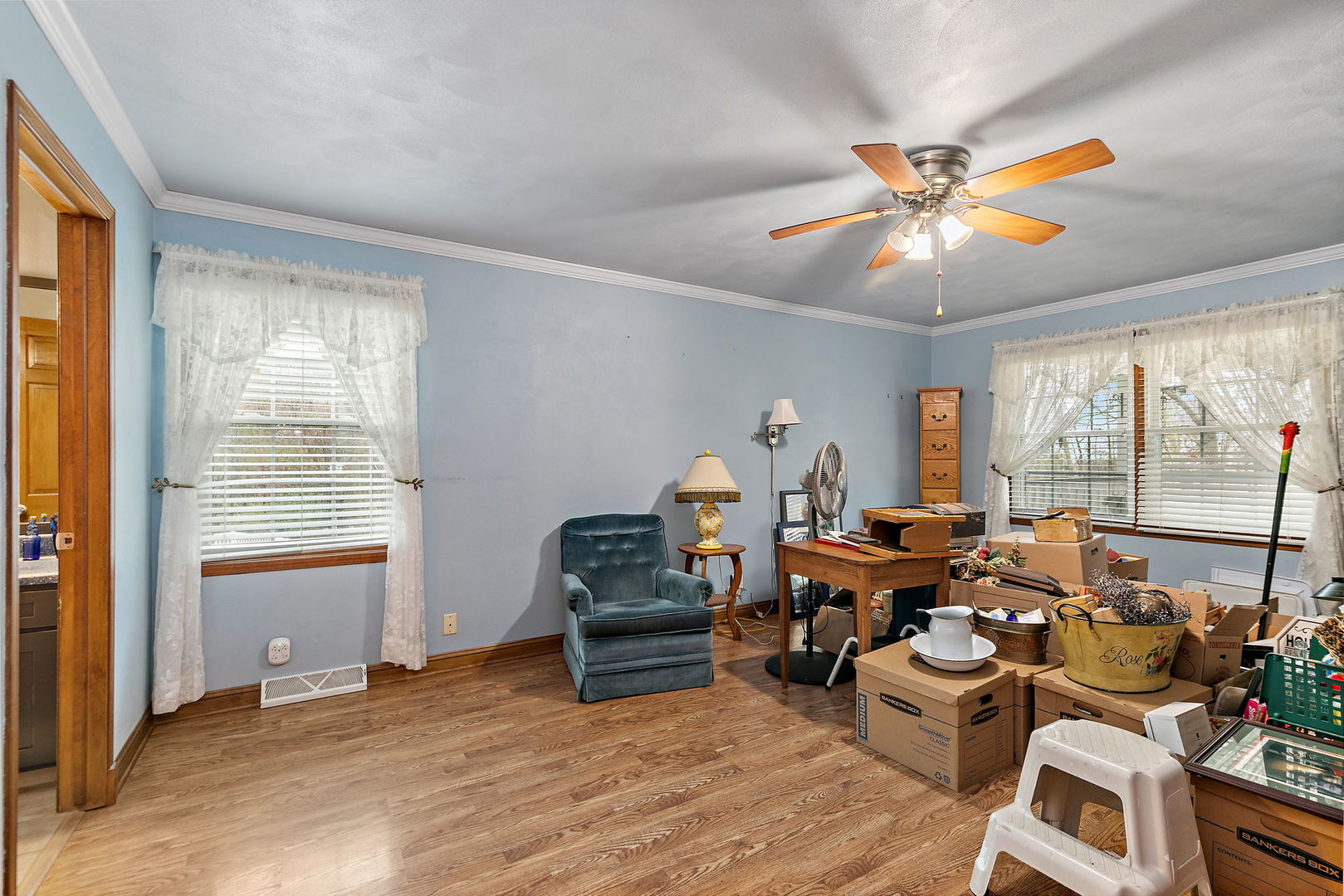 1313 Woods Road Belvidere, IL 61008 - Photo 13 of 50 a living room with furniture and a large window