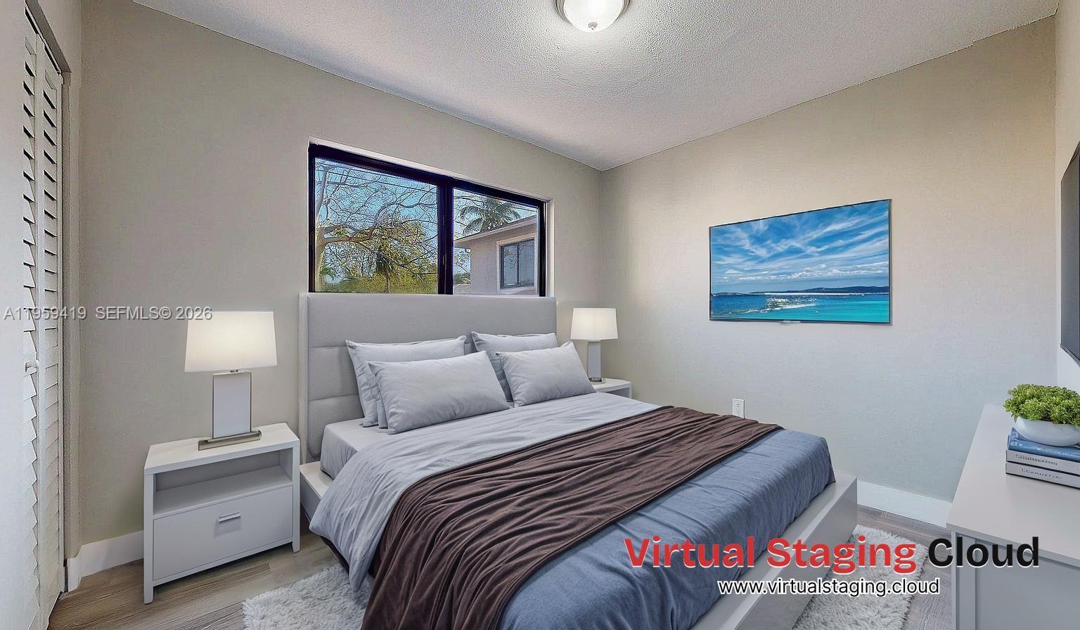 329 Southwest 9th Avenue Miami, FL 33130 - Photo 73 of 97 a bedroom with a bed and a window