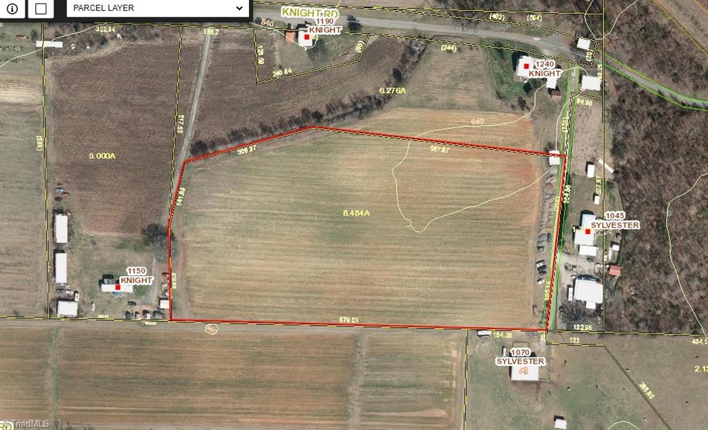 0 Knight Road Pine Hall, NC 27042 - Photo 2 of 2 Knight Road - Stokes County Topography 20'