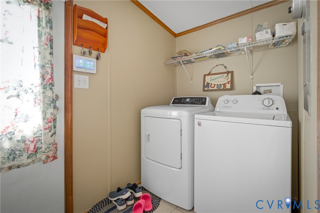 23344 Booth Road Stony Creek, VA 23882 - Photo 24 of 45 a utility room with dryer and washer