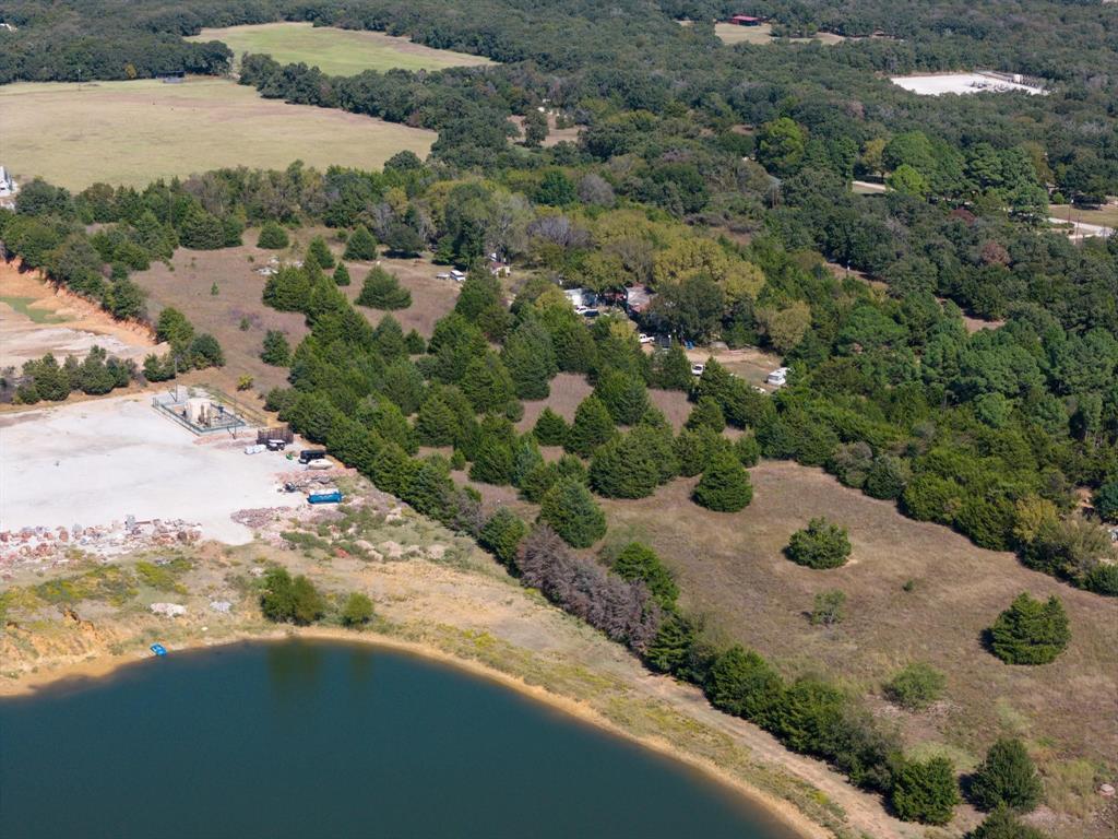 3600 Robbie Jo Road Alvarado, TX 76009 - Photo 14 of 15 an aerial view of a houses with yard and lake view