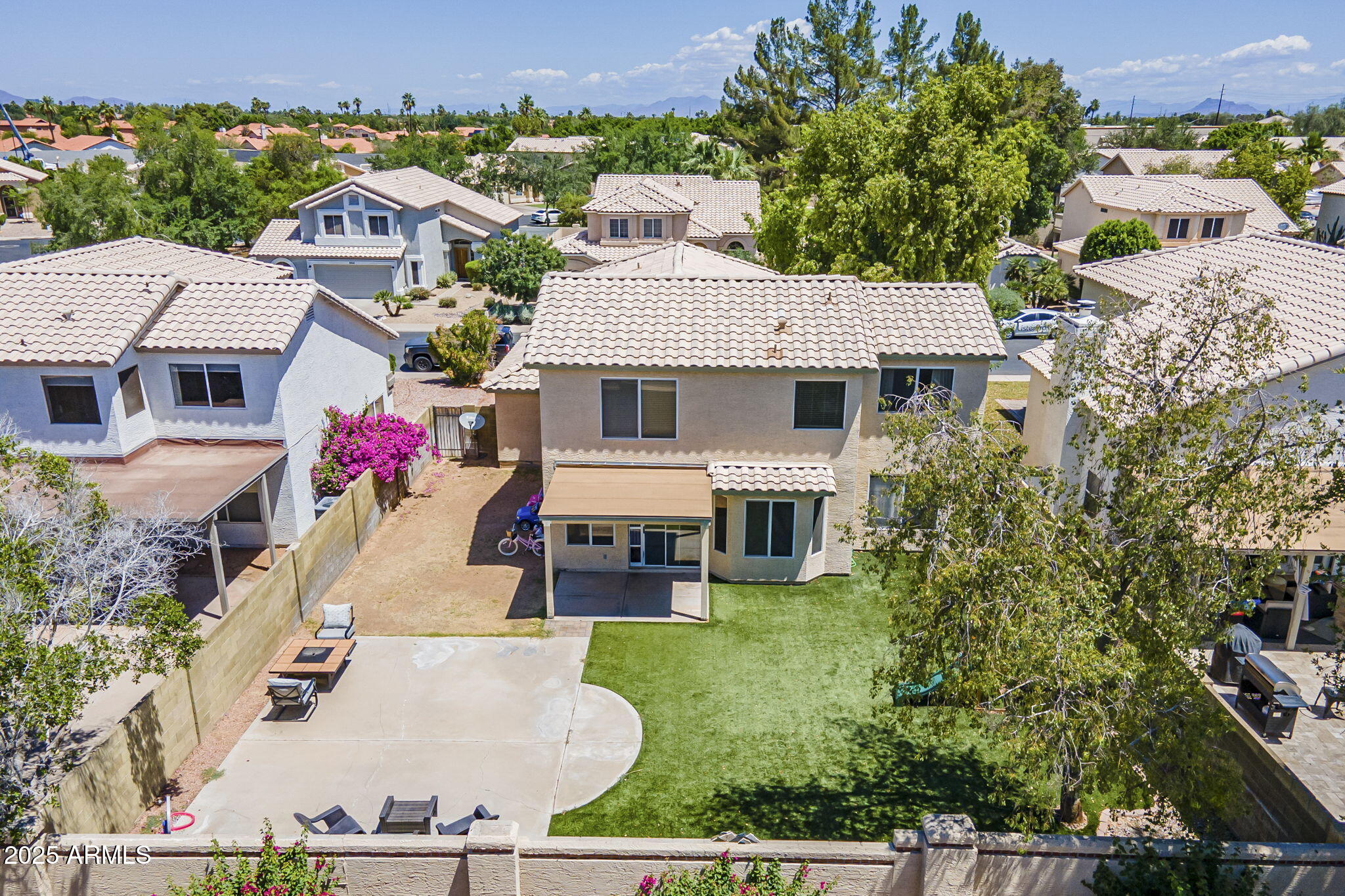 869 West Shellfish Drive Gilbert, AZ 85233 - Photo 30 of 35 6-web-or-mls-Shellfish - Aerial-6