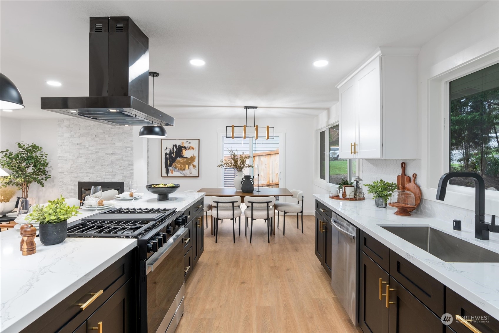 1256 Birch Street Edmonds, WA 98020 - Photo 5 of 37 a kitchen with lots of counter top space and stove