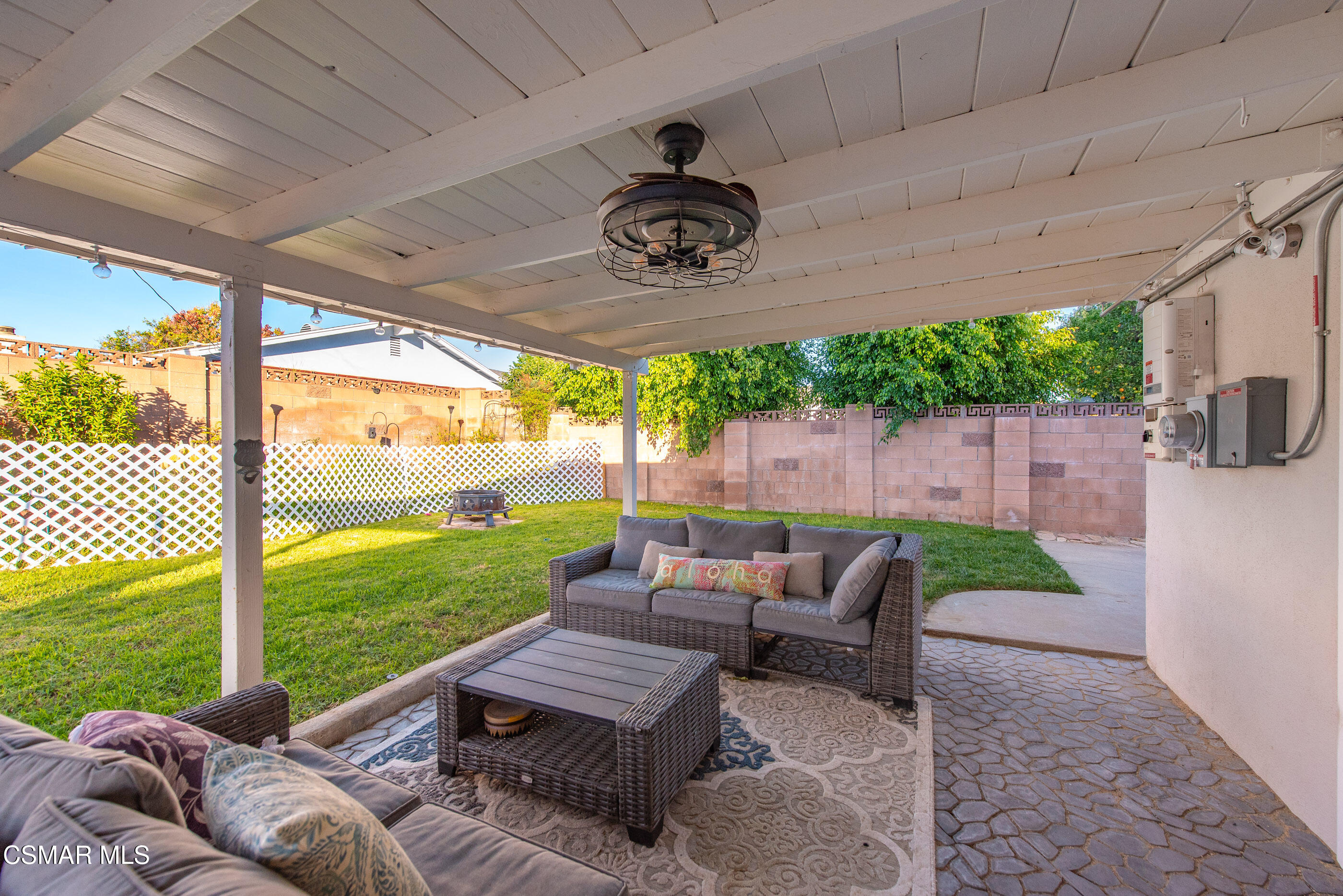 2267 Morley Street Simi Valley, CA 93065 - Photo 28 of 35 a view of a patio with a yard