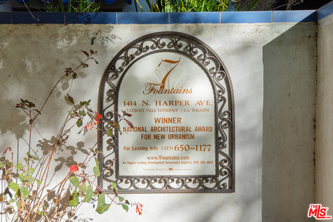 1414 North Harper Avenue, Unit 5 West Hollywood, CA 90046 - Photo 36 of 36