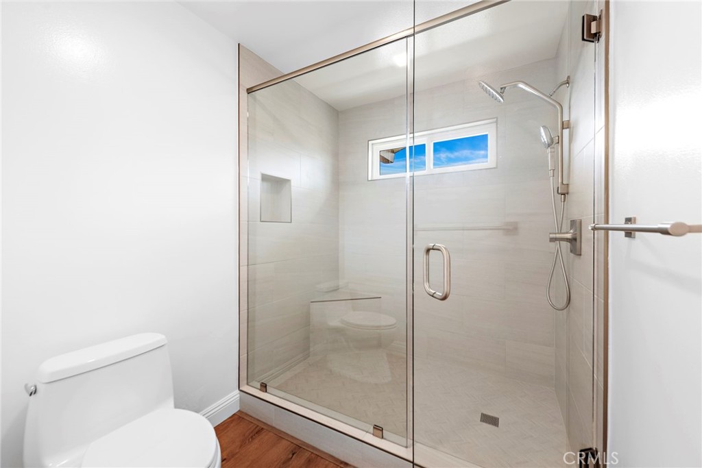 35491 Del Rey Dana Point, CA 92624 - Photo 24 of 48 a bathroom with a shower and a toilet