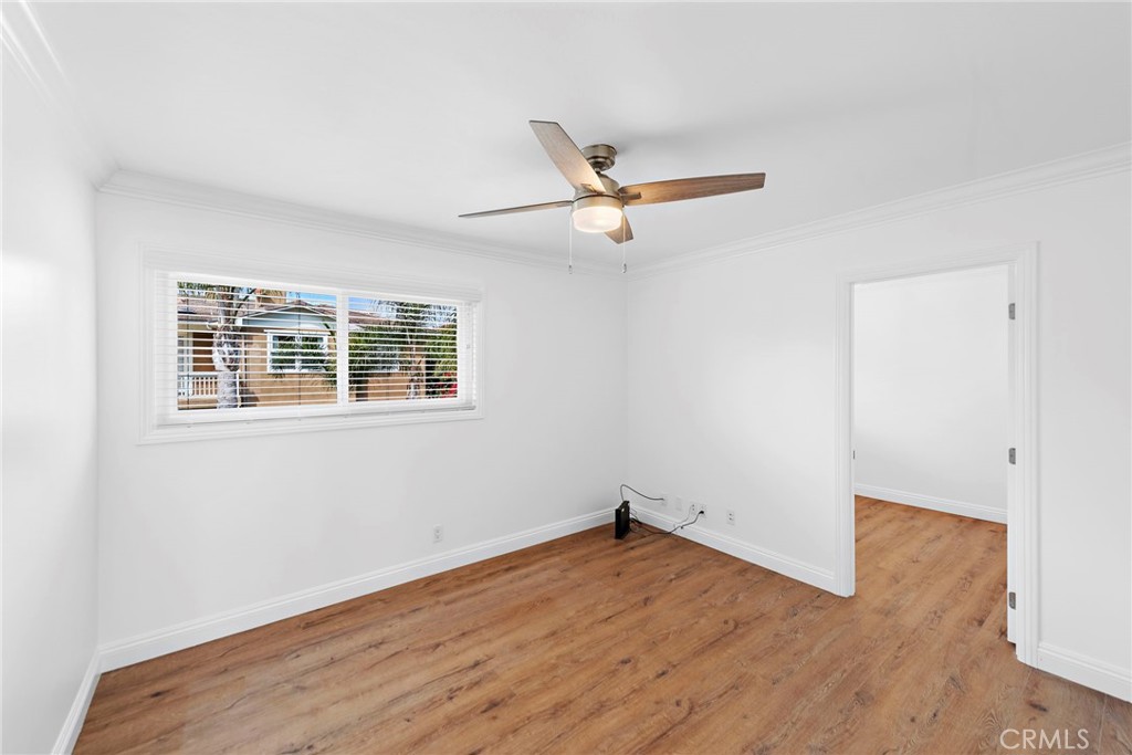 35491 Del Rey Dana Point, CA 92624 - Photo 29 of 48 a view of empty room with wooden floor and fan
