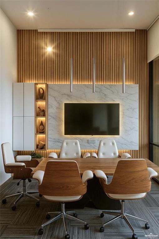 4905 Tyler Avenue, Unit 3 McAllen, TX 78503 - Photo 18 of 23 a living room with a couch and a flat screen tv