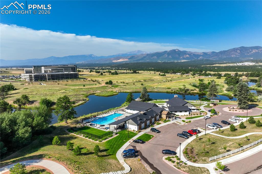 1265 Foothills Farm Way Colorado Springs, CO 80921 - Photo 45 of 50 a view of a city with an ocean