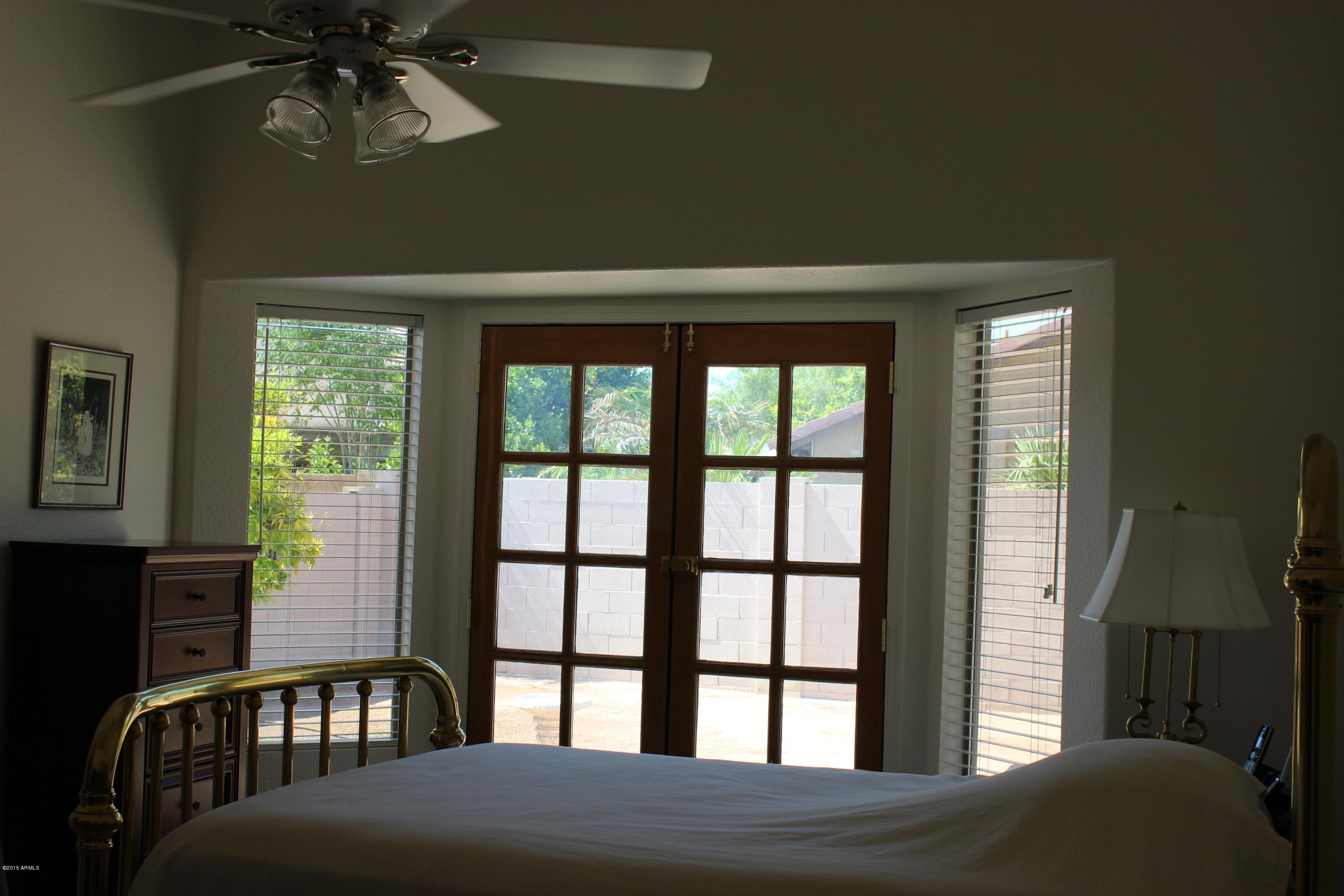 2262 East Smoke Tree Road Gilbert, AZ 85296 - Photo 5 of 21 Master Bedroom Bay French Doors