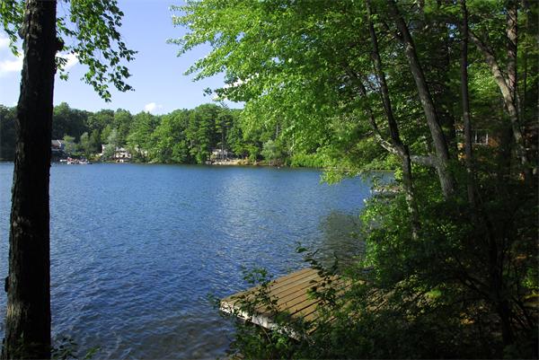 207 Whiley Road Groton, MA 01450 - Photo 13 of 14 a view of a lake with a tree