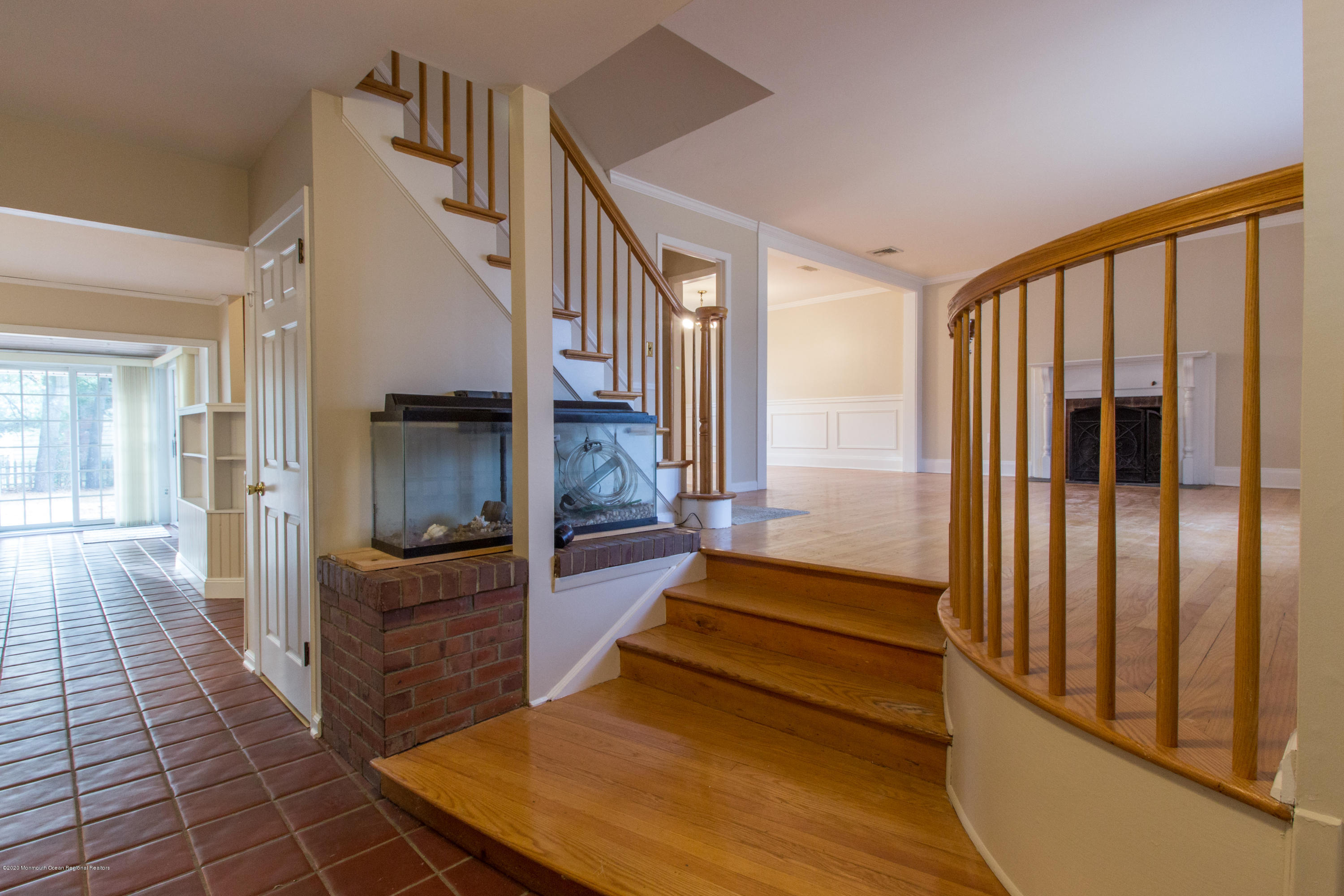 14 Hill Road Lincroft, NJ 07738 - Photo 4 of 29 a view of entryway and hall with wooden floor