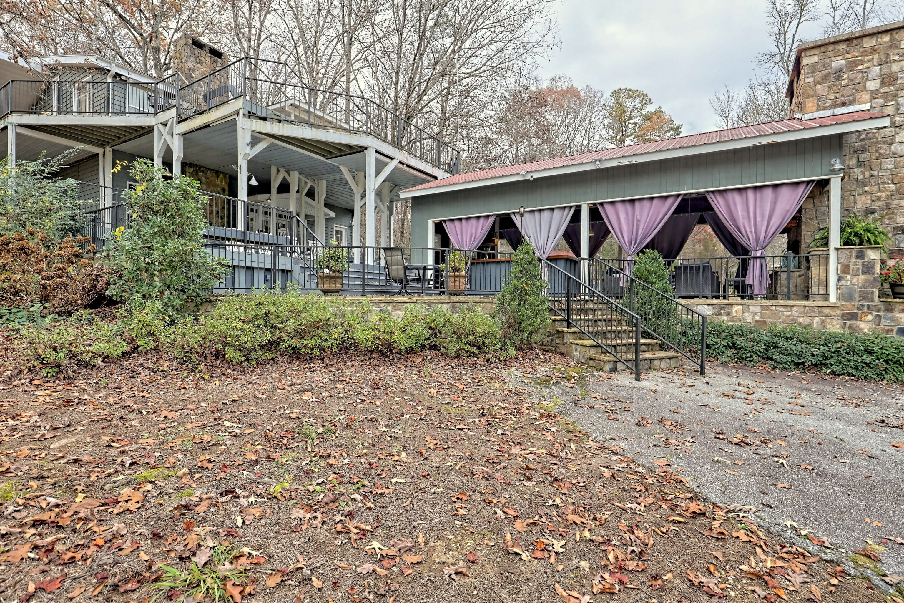 4960 Laurel Lodge Road, Unit 41 Clarkesville, GA 30523 - Photo 42 of 46 a front view of a house with garden