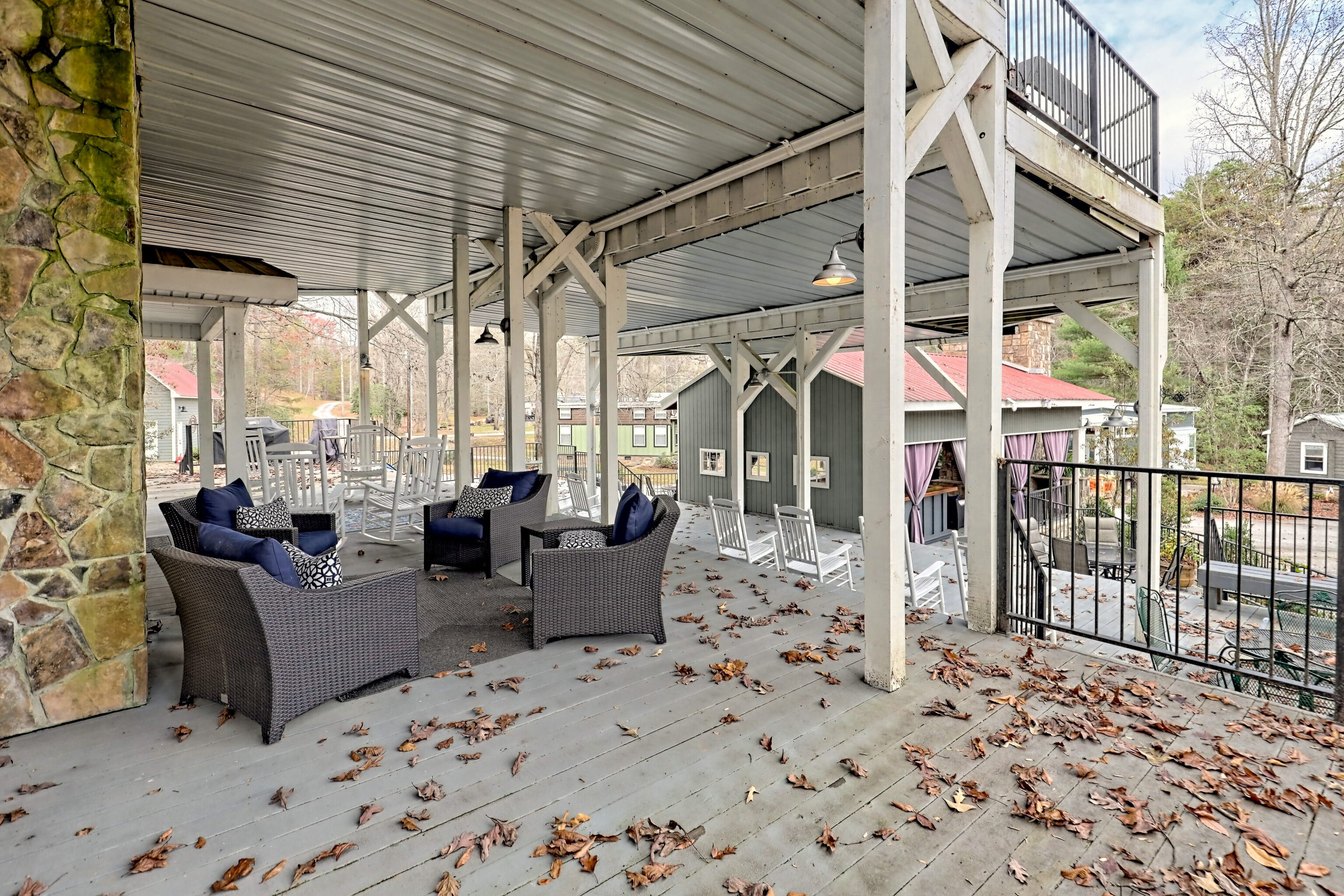 4960 Laurel Lodge Road, Unit 41 Clarkesville, GA 30523 - Photo 44 of 46 a outdoor space with lots of tables and chairs