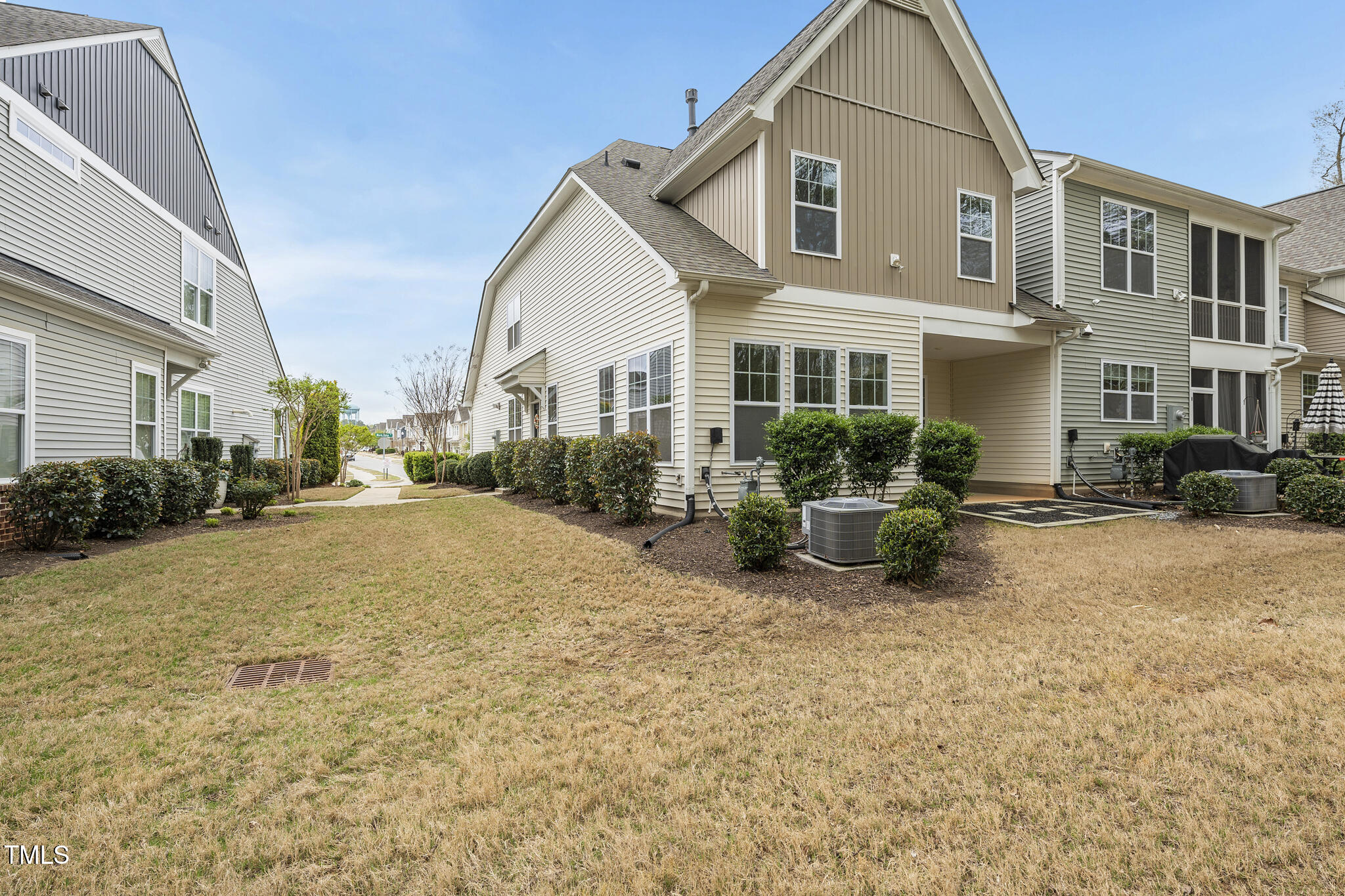111 Wards Ridge Drive Cary, NC 27513 - Photo 40 of 46 a view of a house with backyard and sitting area