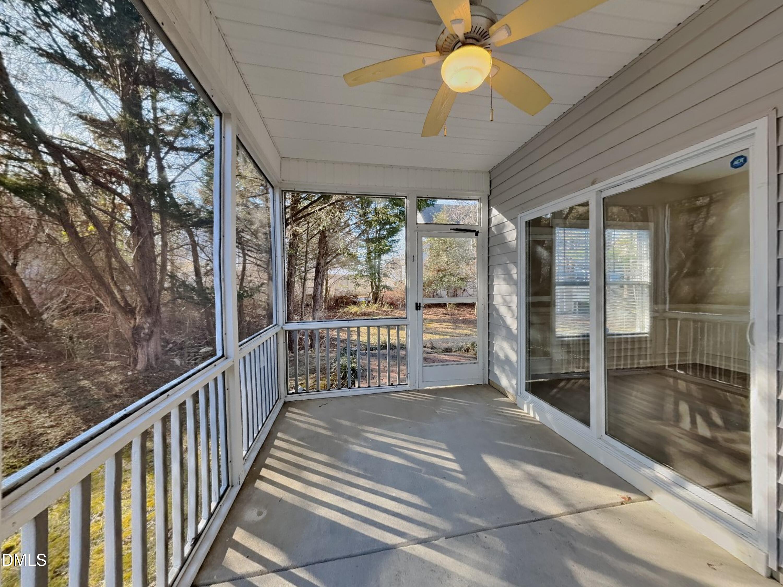 3152 Landing Falls Lane Raleigh, NC 27616 - Photo 23 of 24 a view of a balcony with furniture