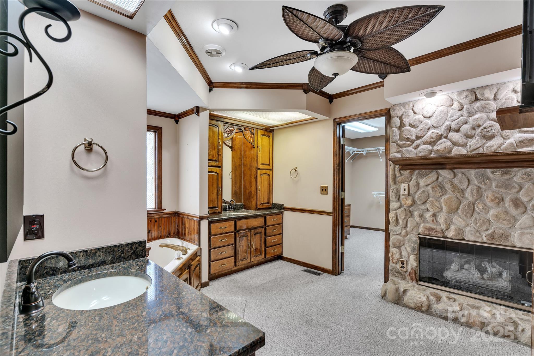 268 State Rd S-42-4322 Chesnee, SC 29323 - Photo 27 of 44 a bathroom with a sink granite and a mirror