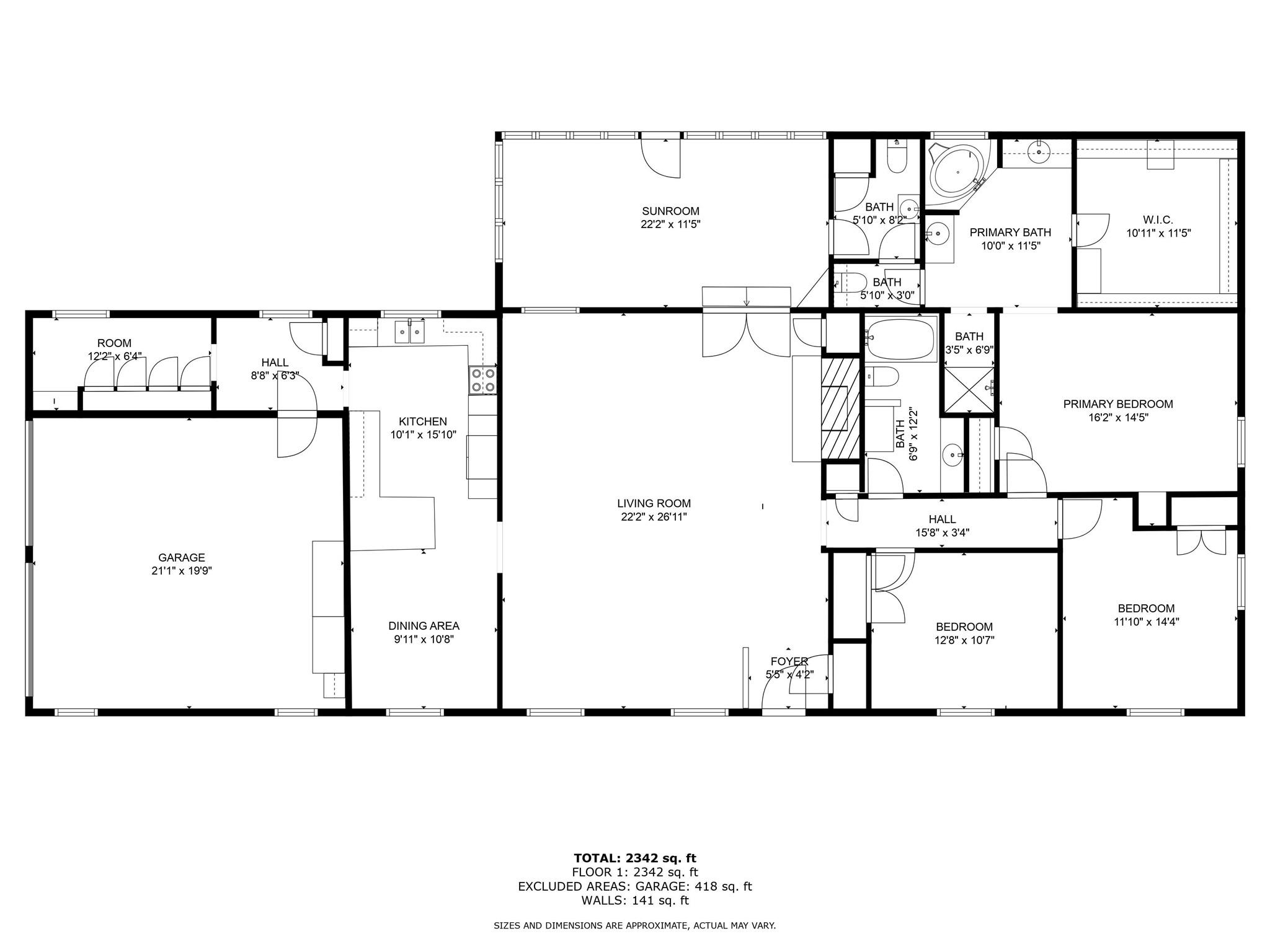 268 State Rd S-42-4322 Chesnee, SC 29323 - Photo 43 of 44 a picture of a floor plan
