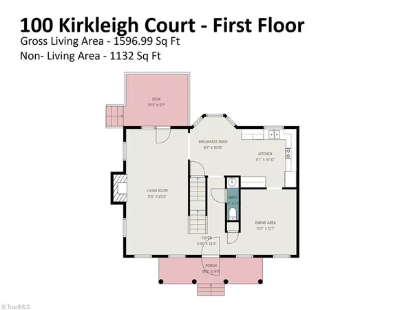 $337,000 | 100 Kirkleigh Court, King, NC 27021