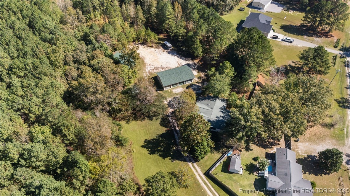 1430 Cypress Church Road Cameron, NC 28326 - Photo 41 of 42 an aerial view of a house with a yard