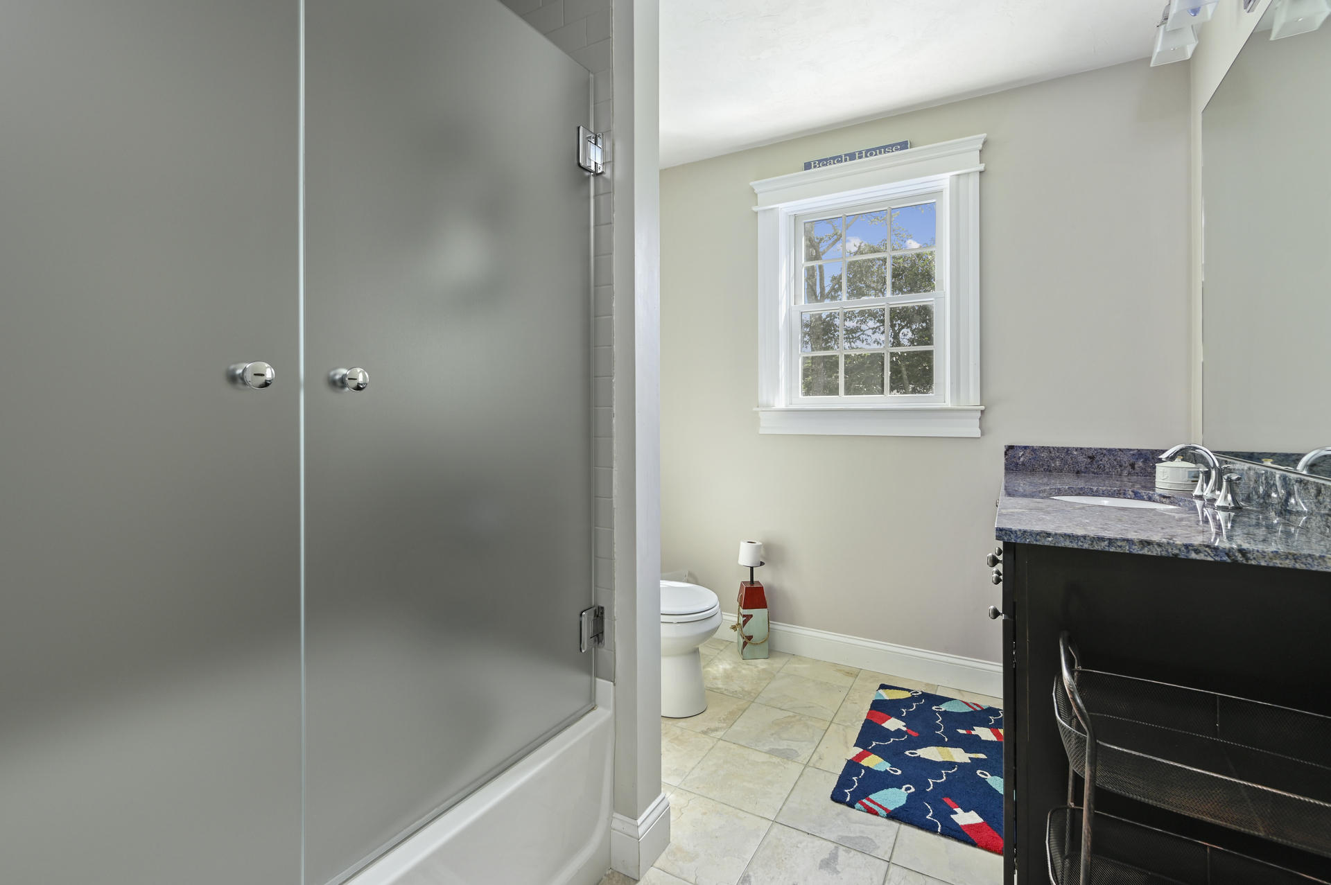 20 Hughes Road Eastham, MA 02642 - Photo 15 of 20 a bathroom with a sink toilet and shower