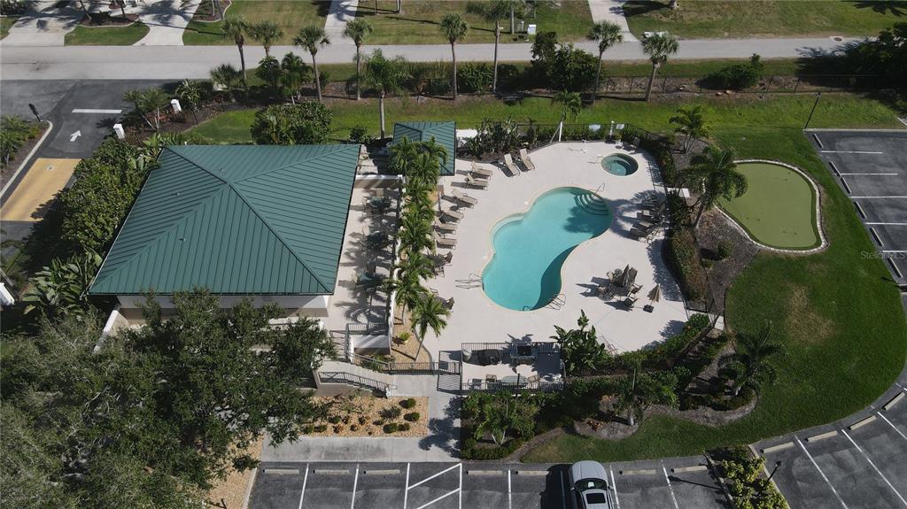 9203 Griggs Road, Unit B102 Englewood, FL 34224 - Photo 50 of 66 an aerial view of a house