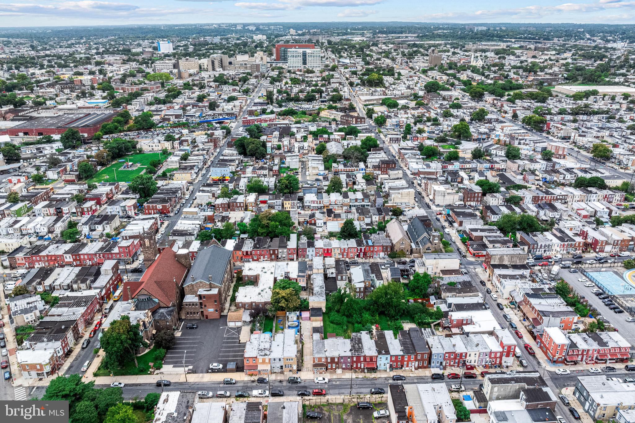 3533 North 6th Street Philadelphia, PA 19140 - Photo 11 of 31 an aerial view of residential houses with city view