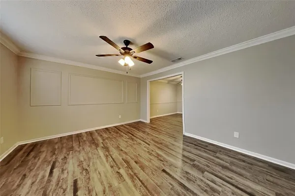wooden floor in an empty room