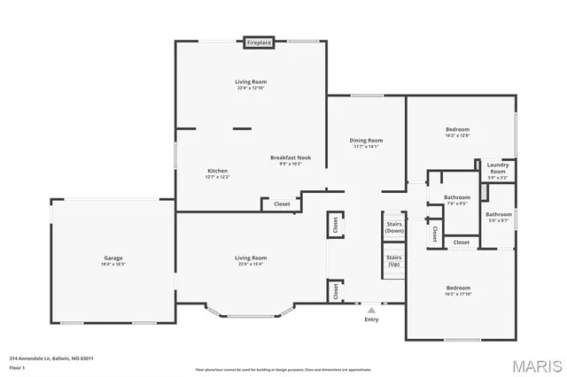 $550,000 | 314 Annondale Lane, Ballwin, MO 63011