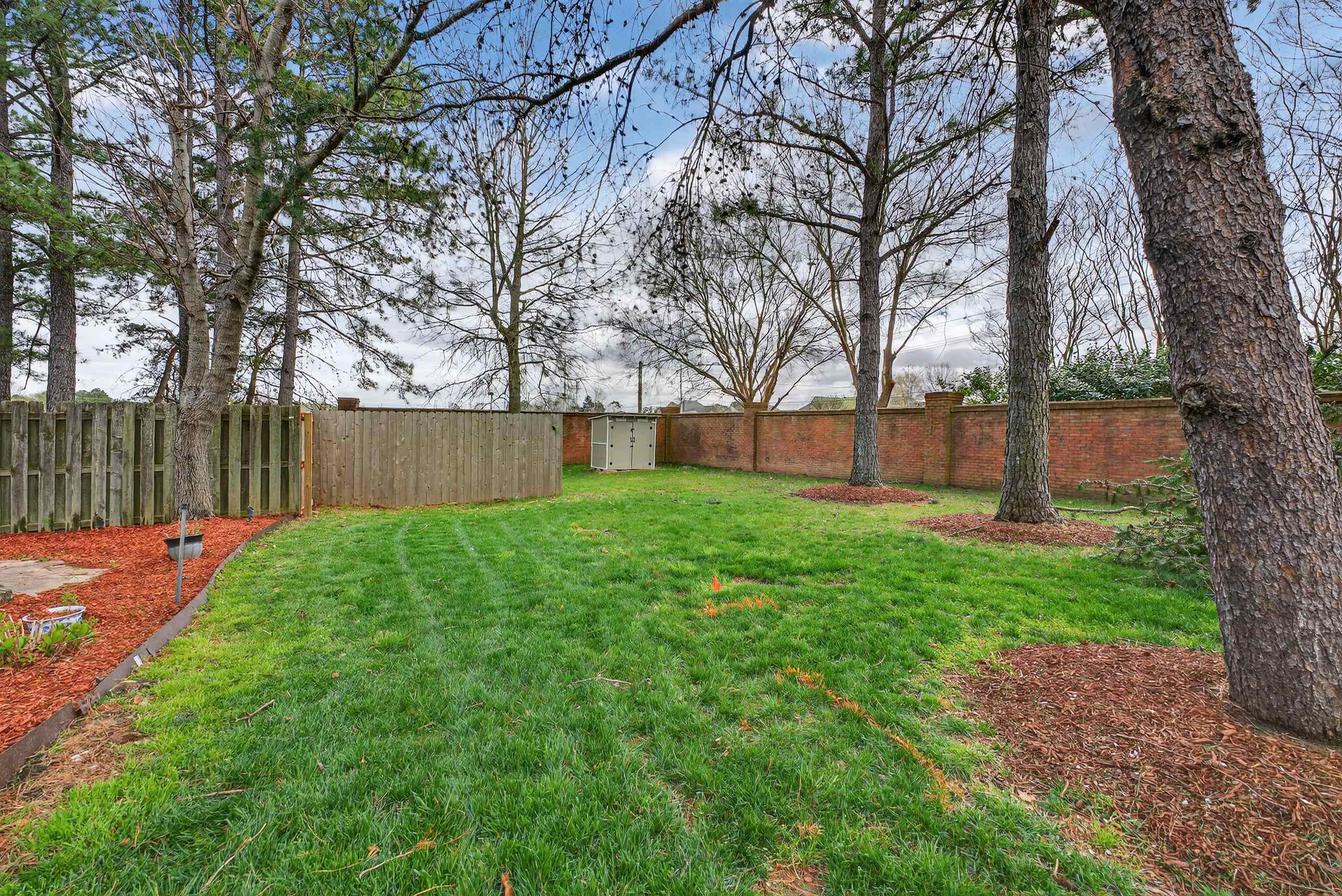 1944 Laurel Lane Collierville, TN 38139 - Photo 29 of 30 a view of a backyard with large trees