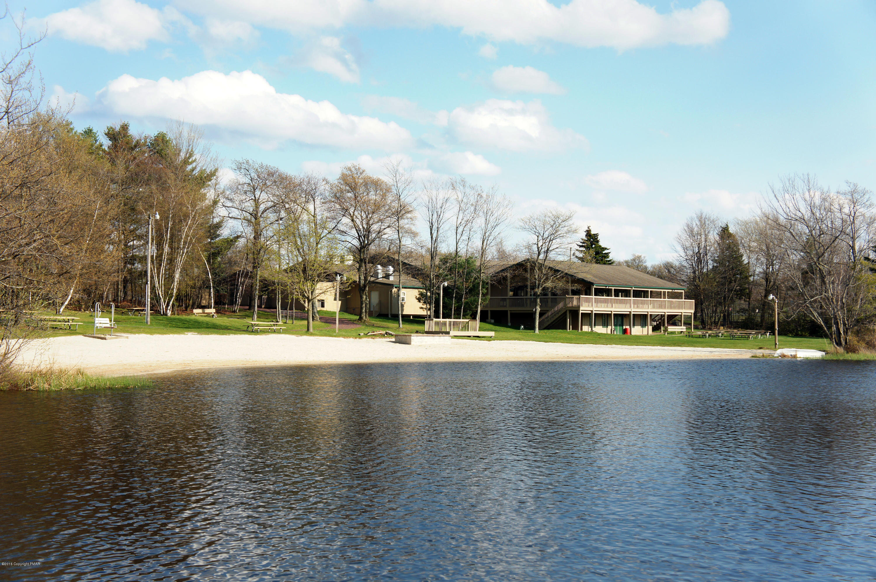 6036 Lake Road Tobyhanna, PA 18466 - Photo 3 of 7 Club House and Beach