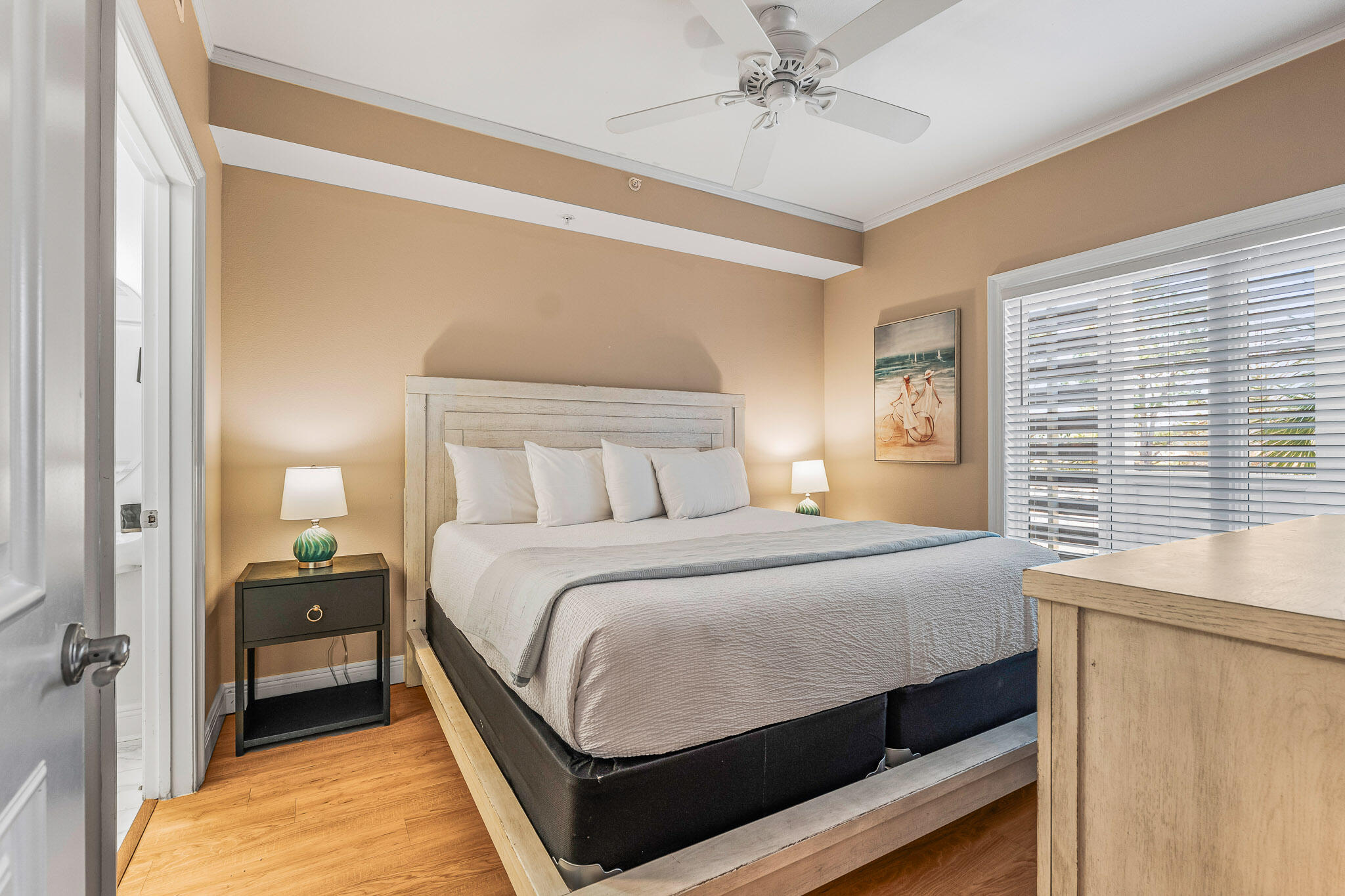 43 Cassine Way, Unit 206 Santa Rosa Beach, FL 32459 - Photo 15 of 32 a bedroom with a bed and window