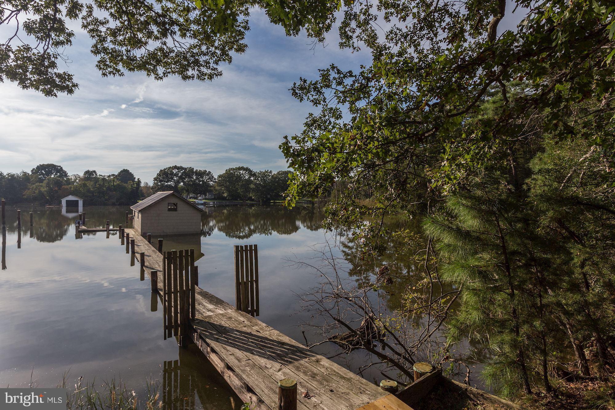 8110 Leehaven Road Easton, MD 21601 - Photo 49 of 50 Dock with boat house