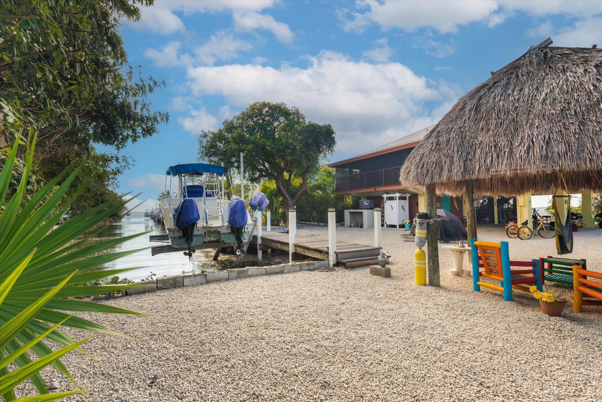 3759 Sea Grape Street Big Pine Key, FL 33043 - Photo 3 of 43 Tiki Looking Down Canal