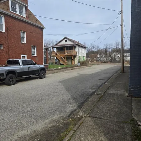 a car parked on the side of the road