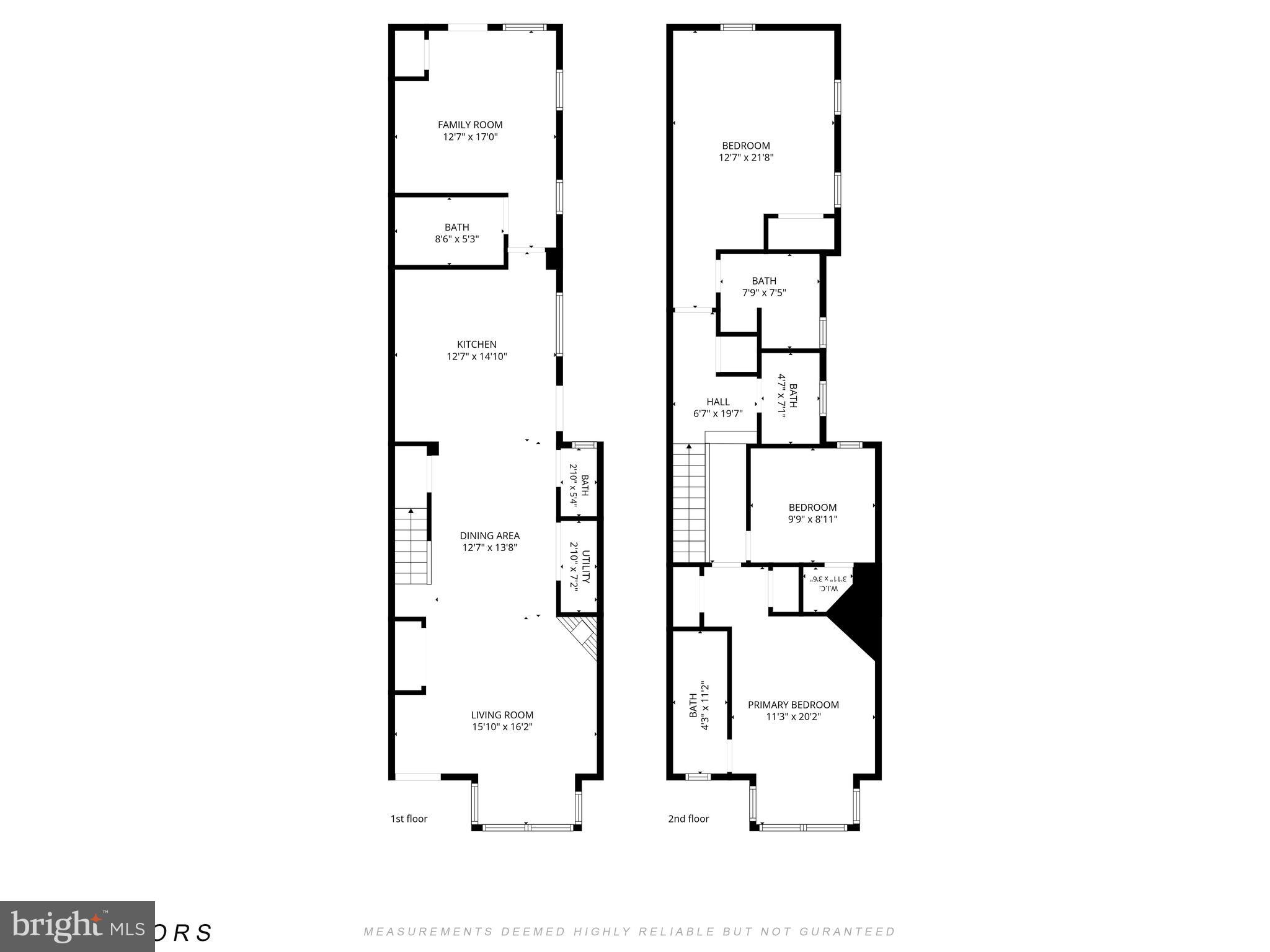 1953 3rd Street Northwest Washington, DC 20001 - Photo 35 of 37 a picture of a floor plan
